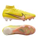 Nike Zoom Mercurial Superfly 9 Elite FG Soccer Cleats, Men's, Yellow/Orange