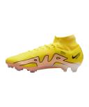 Nike Zoom Mercurial Superfly 9 Elite FG Soccer Cleats, Men's, Yellow/Orange