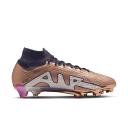 Nike Zoom Mercurial Superfly 9 Elite KM FG Metallic Copper
