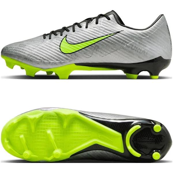 Nike Zoom Mercurial Vapor 15 Academy XXV MG Multi-Ground Football Boot - Grey