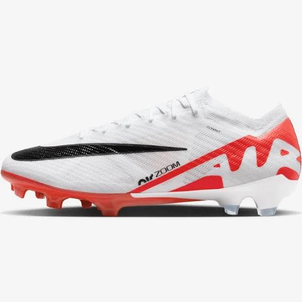 Nike Zoom Mercurial Vapor 15 Elite Football Boots Red/White US Mens 13 / Womens 14.5