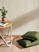 Nimes Fern Cushion (48 x 48cm) by Linen House