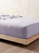 Nimes Lilac Fitted Sheet by Linen-House (Queen)