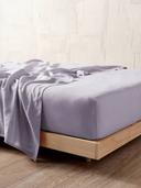 Nimes Lilac Fitted Sheet by Linen-House (Queen)