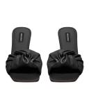 Nine West Knot Heeled Sandal in Black 5.5