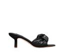 Nine West Knot Heeled Sandal in Black 6