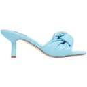 Nine West Knot Heeled Sandal in Light Blue LT Blue 5.5