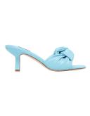 Nine West Knot Heeled Sandal in Light Blue LT Blue 5.5