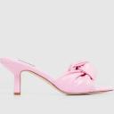 Nine West Knot Heeled Sandal in Lime Green Lime 10