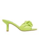 Nine West Knot Heeled Sandal in Lime Green Lime 10