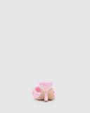 Nine West Knot Heeled Sandal in Pink 8.5