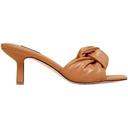 Nine West Knot Heeled Sandal in Tan 11
