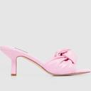 Nine West Knot Heeled Sandal in Tan 11