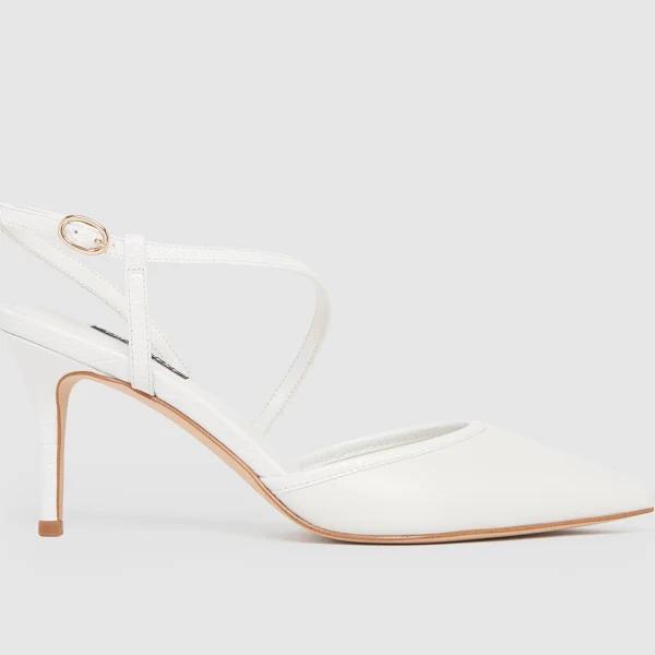 Nine West Miko Pump in White 8