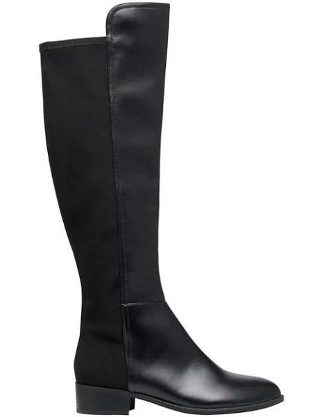 Nine West Nayli Black Boots Black 5.5
