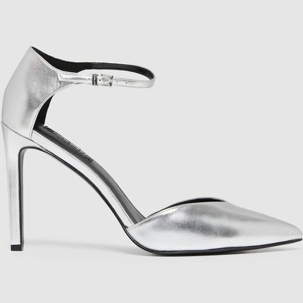 Nine West Titan Pumps Silver 5