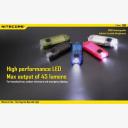 Nitecore 45 Lumen - Tube Transparent Torch