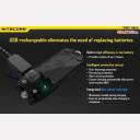 Nitecore 45 Lumen - Tube Transparent Torch
