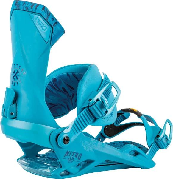 Nitro | Team Mens Snowboard Bindings | 2022 | Blue