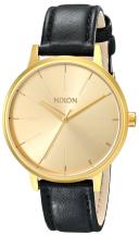 Nixon Kensington Leather (Gold) Watch