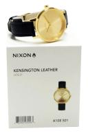 Nixon Kensington Leather (Gold) Watch