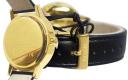 Nixon Kensington Leather (Gold) Watch