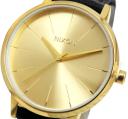 Nixon Kensington Leather (Gold) Watch