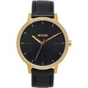 Nixon Kensington Leather (Gold) Watch