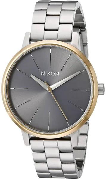 Nixon Kensington Silver & Gold Watch