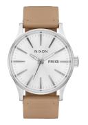 Nixon Sentry Leather Watch - All Black