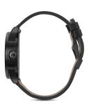 Nixon Sentry Leather Watch - All Black