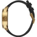 Nixon Sentry Leather Watch - Gold Black
