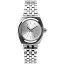 Nixon Small Time Teller Watch - Silver
