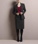 NNT Product - 1 Button Mid-length Jacket - Charcoal - 18