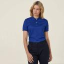 NNT Womens Short Sleeve Polo Shirt Blue / M