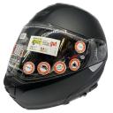 Nolan N100-5 Classic N-COM Helmet, Black, Size M