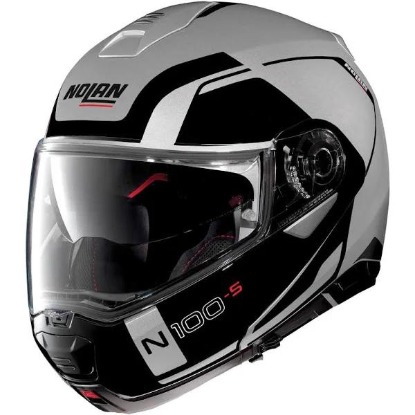 Nolan N100-5 Consistency Flat Silver N-COM 021