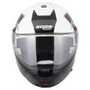 Nolan N100-5 Hilltop Flip Front Helmet (Metal White/Black)