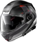 Nolan N100-5 Hilltop N-COM Flip Front Helmet (Flat Black/Grey)