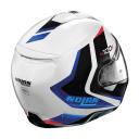 Nolan N100-5 Hilltop N-COM Helmet, white-red-blue, Size L