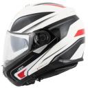 Nolan N100-5 Orbiter N-COM Helmet, black-white-red, Size XS