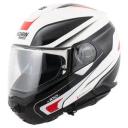 Nolan N100-5 Orbiter N-COM Helmet, black-white-red, Size XS
