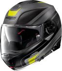 Nolan N100-5 Orbiter N-COM Helmet, grey-yellow, Size XS