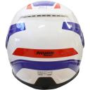 Nolan N100-5 Orbiter N-COM Helmet, white-red-blue, Size L