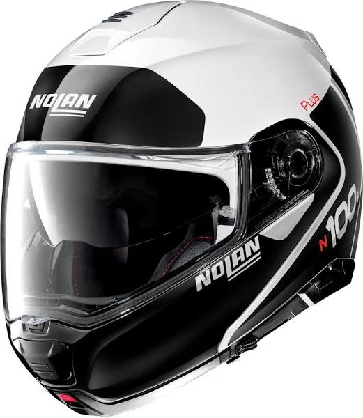 Nolan N100-5 Plus Distinctive N-COM Modular Helmet White XS