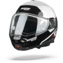 Nolan N100-5 Plus Illuvium N-COM Helmet, grey-red, Size S