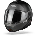 Nolan N100-5 Plus Illuvium N-COM Helmet, grey-red, Size S
