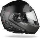 Nolan N100-5 Plus Overland N-COM Helmet, black-white-red, Size XL