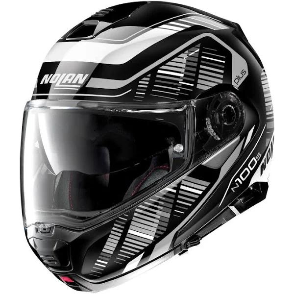 Nolan N100-5 Plus Starboard N-COM Modular Helmet Black L N1P0004940441