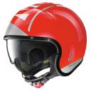 Nolan N21 Avant-Garde Jet Helmet, white-red, Size S